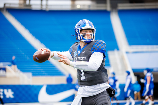 Will Levis2022 UK Football Spring GamePhoto By Jacob Noger | UK Football