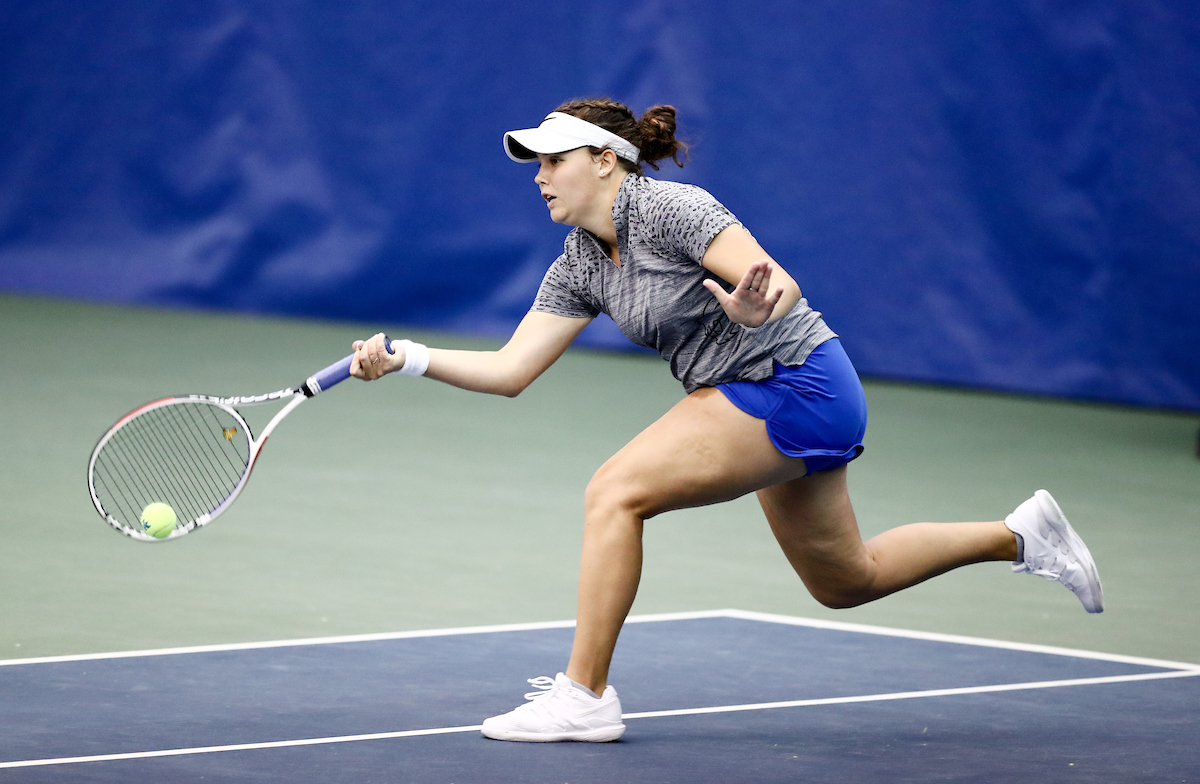 ALEXIS MERRILL.

The University of Kentucky women's tennis team host Marshall. 


Photo by Elliott Hess | UK Athletics