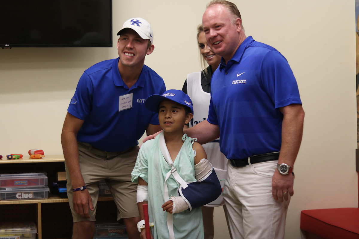 The PGA Tour and select student-athletes partner with the Kentucky Children?s Hospital for a Mini Golf Charity Event on Wednesday, July 18th, 2018 at the Albert B. Chandler Hospital in Lexington, KY.

Photos by Noah J. Richter | UK Athletics