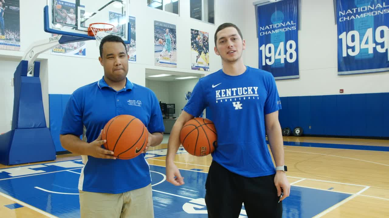 MBB & FB:: David, Stoops Support SOKY's Polar Plunge