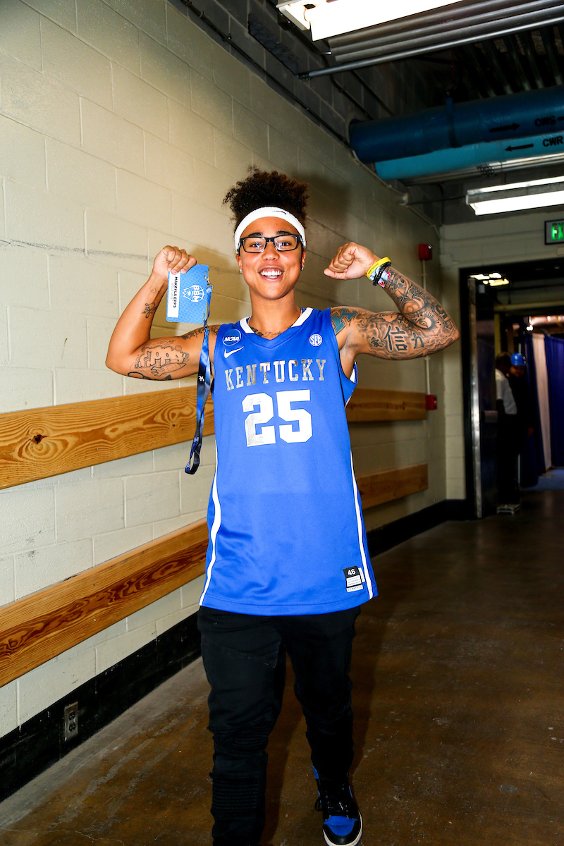 Makayla Epps. 

2019 Big Blue Madness. 

Photo by Eddie Justice | UK Athletics