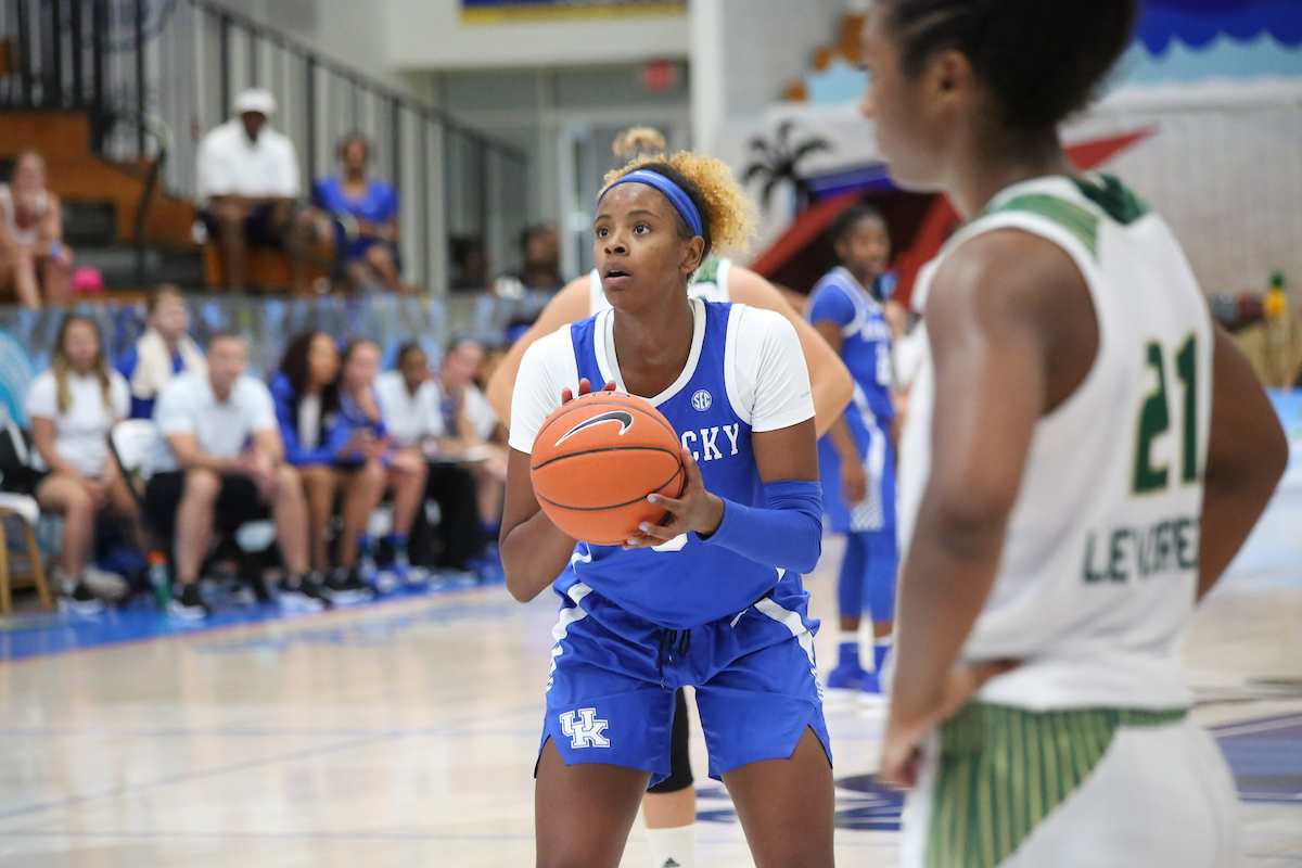 Game One - Kentucky vs. South Florida

The women's basketball team travels to Saint Thomas to compete in the 2018 Paradise Jam Tournament from November 22nd-24th at the University of the Virgin Islands.

Photos by Noah J. Richter | UK Athletics