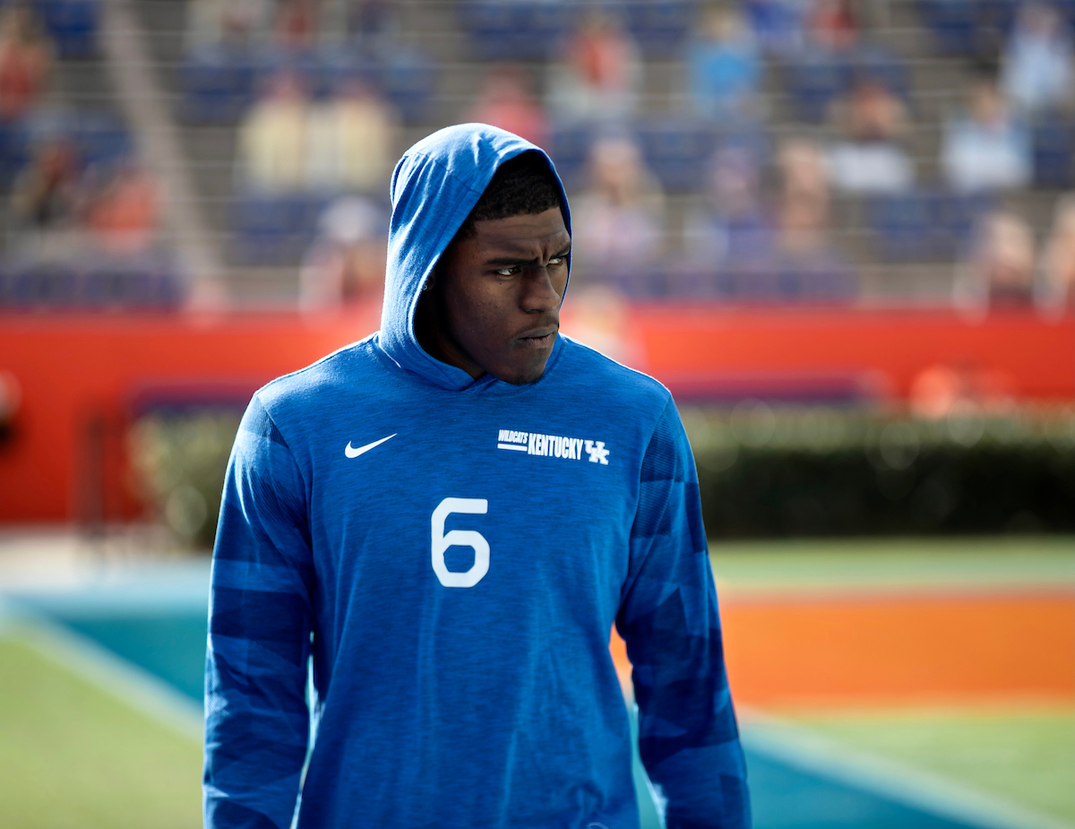 Josh Ali

Kentucky falls to Florida, 34-10.

Photo by Jacob Noger | UK Football