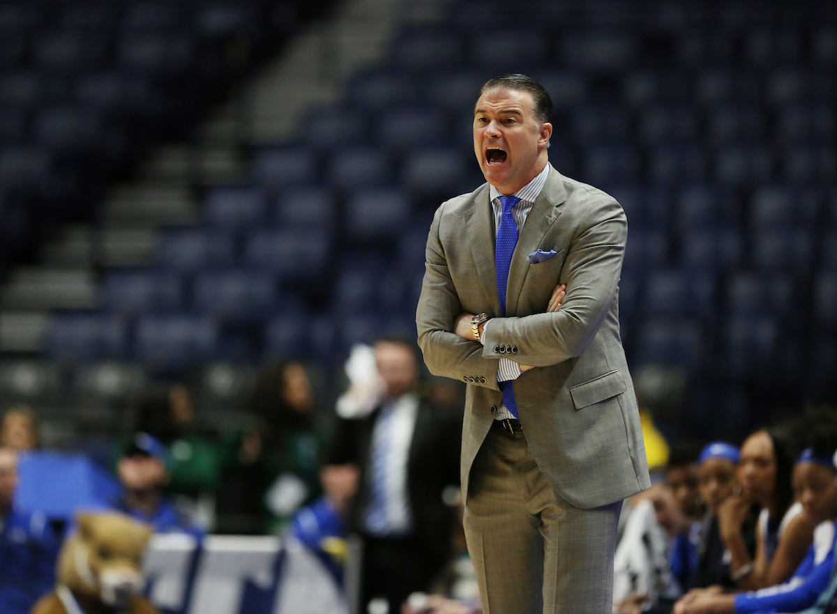 Matthew Mitchell

The University of Kentucky women's basketball team beat Alabama in the SEC Tournament on Thursday, March 1, 2018 at Bridgestone Arena in Nashville, TN.

Photo by Britney Howard | UK Athletics