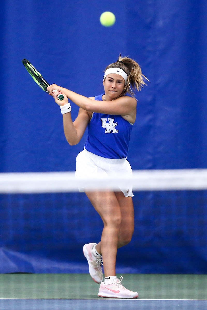 Carla Girbau.

Kentucky defeats Miami Ohio 5-2.

Photo by Grace Bradley | UK Athletics