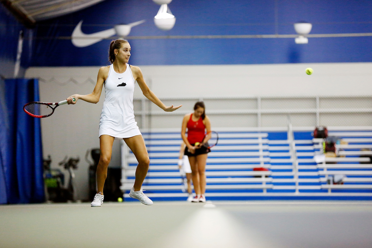 Kentucky women's tennis hosts Miami University (OH).

Photo by Quinn Foster | UK Athletics