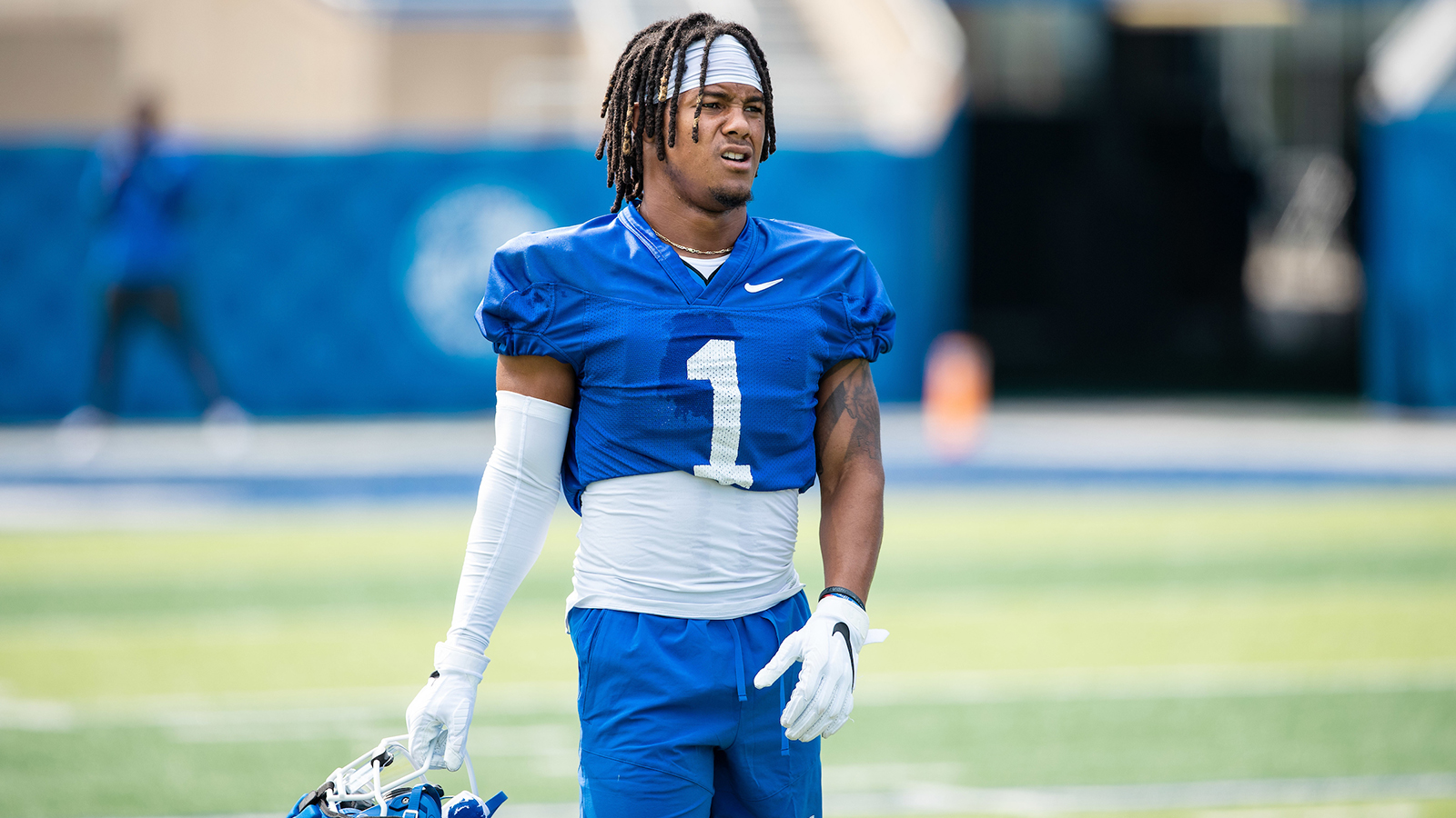 Vince Marrow Excited to See Wan'Dale Robinson in Blue and White