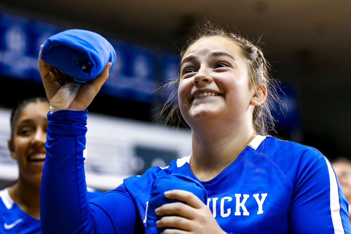 Rachel Woods.

Kentucky Stunt sweeps Ashland in a doubleheader.

Photo by Eddie Justice | UK Athletics