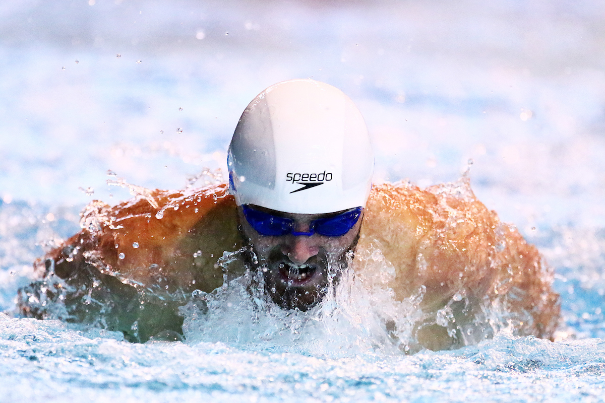 Mason Wilby.

2019 Blue-White meet.

Photo by Grant Lee | UK Athletics