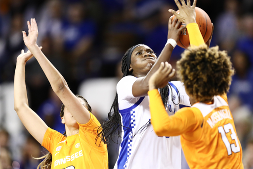 Rhyne Howard.

Kentucky beat Tennessee 80-76.


Photo by Elliott Hess | UK Athletics