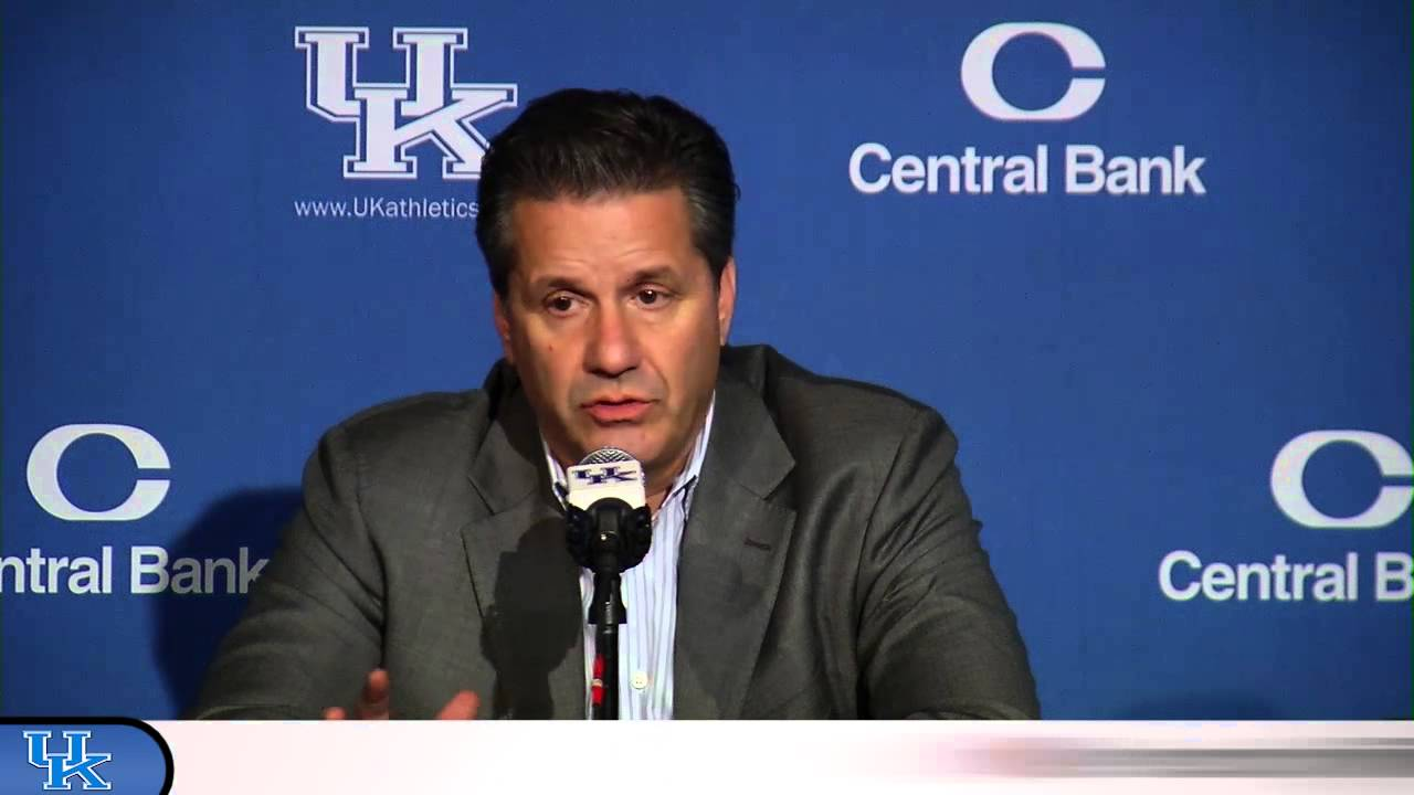 Kentucky Wildcats TV: Coach Calipari Transy Postgame