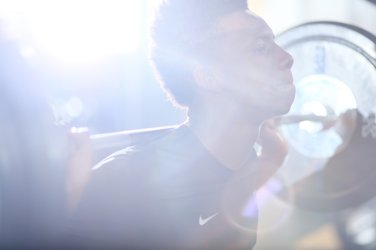 UK men's basketball weight room. Sand box. July 20, 2017.

Photo by Chet White | UK Athletics