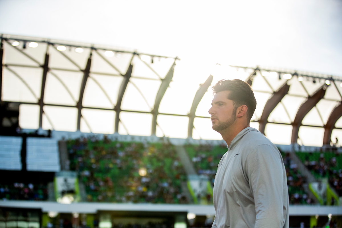 Josh Sobota.

Day one. NCAA Track and Field Outdoor Championships.

Photo by Chet White | UK Athletics