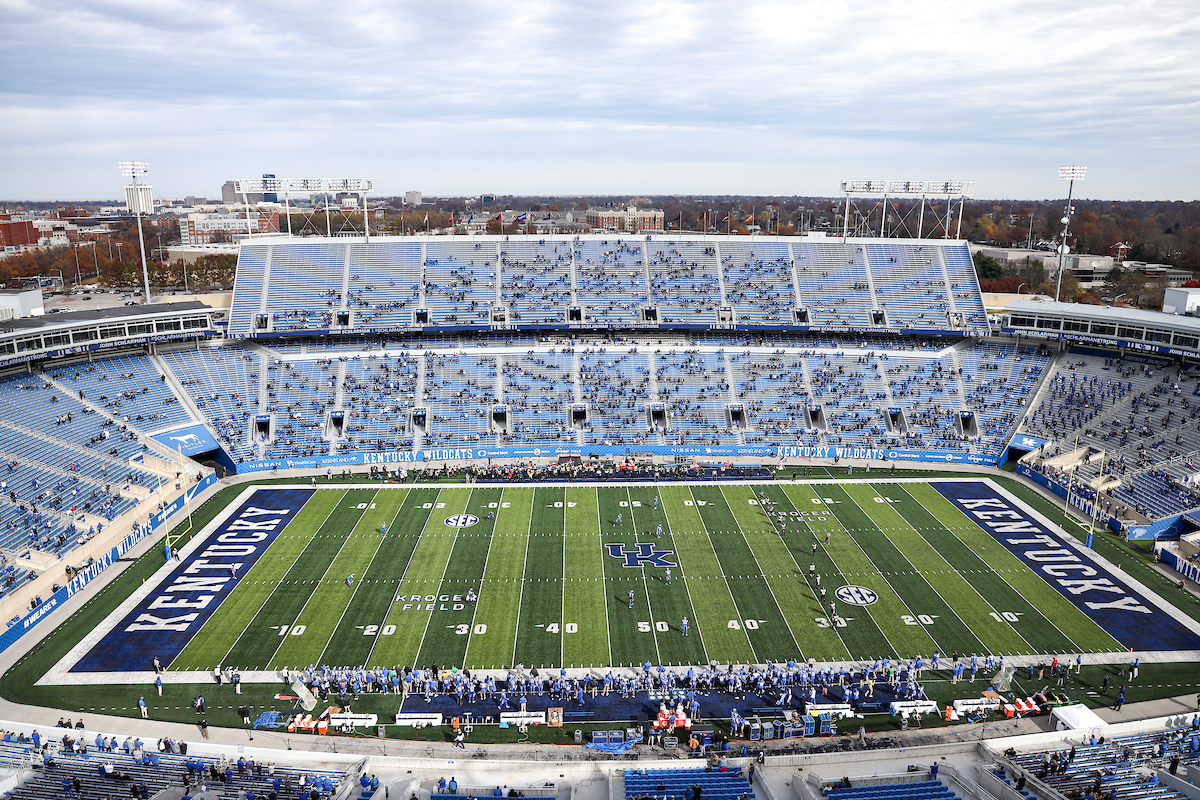 Kroger Field. UK beat Vandy 38-35.Photo by Eddie Justice | UK Athletics