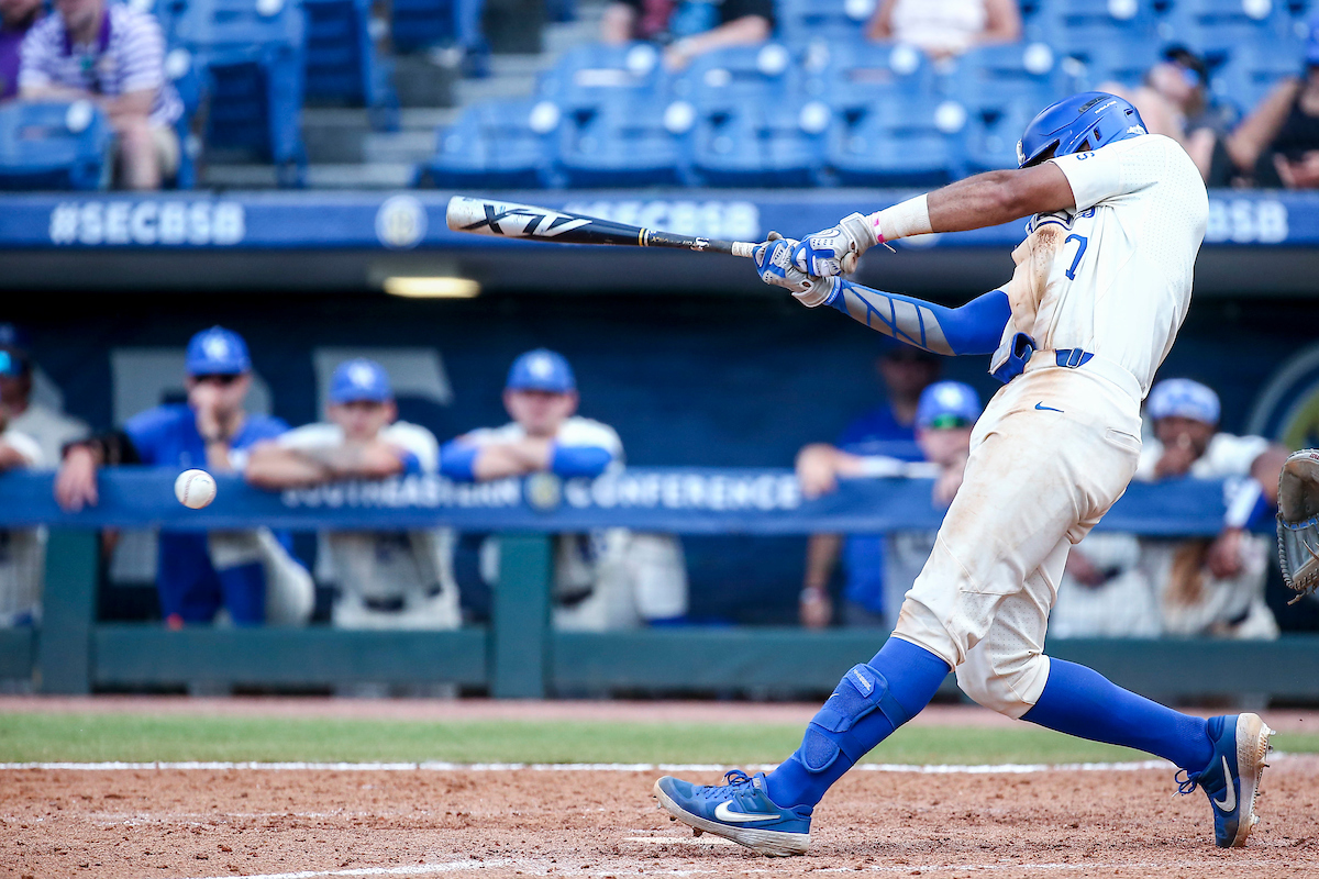 Devin Burkes.

Kentucky beats Vanderbilt 10-2.

Photo by Sarah Caputi | UK Athletics