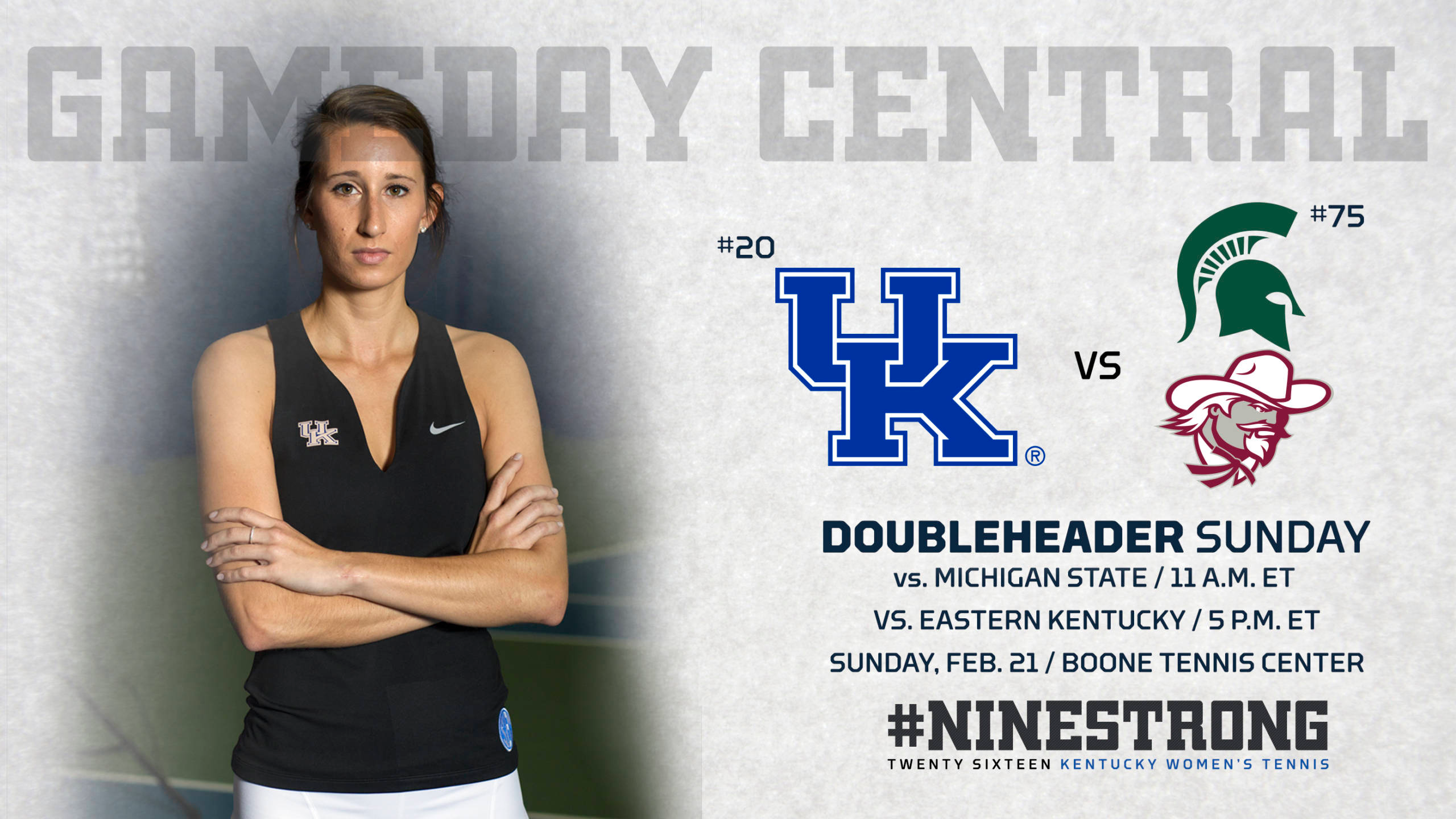 UK Opens Home Stretch with Sunday Doubleheader