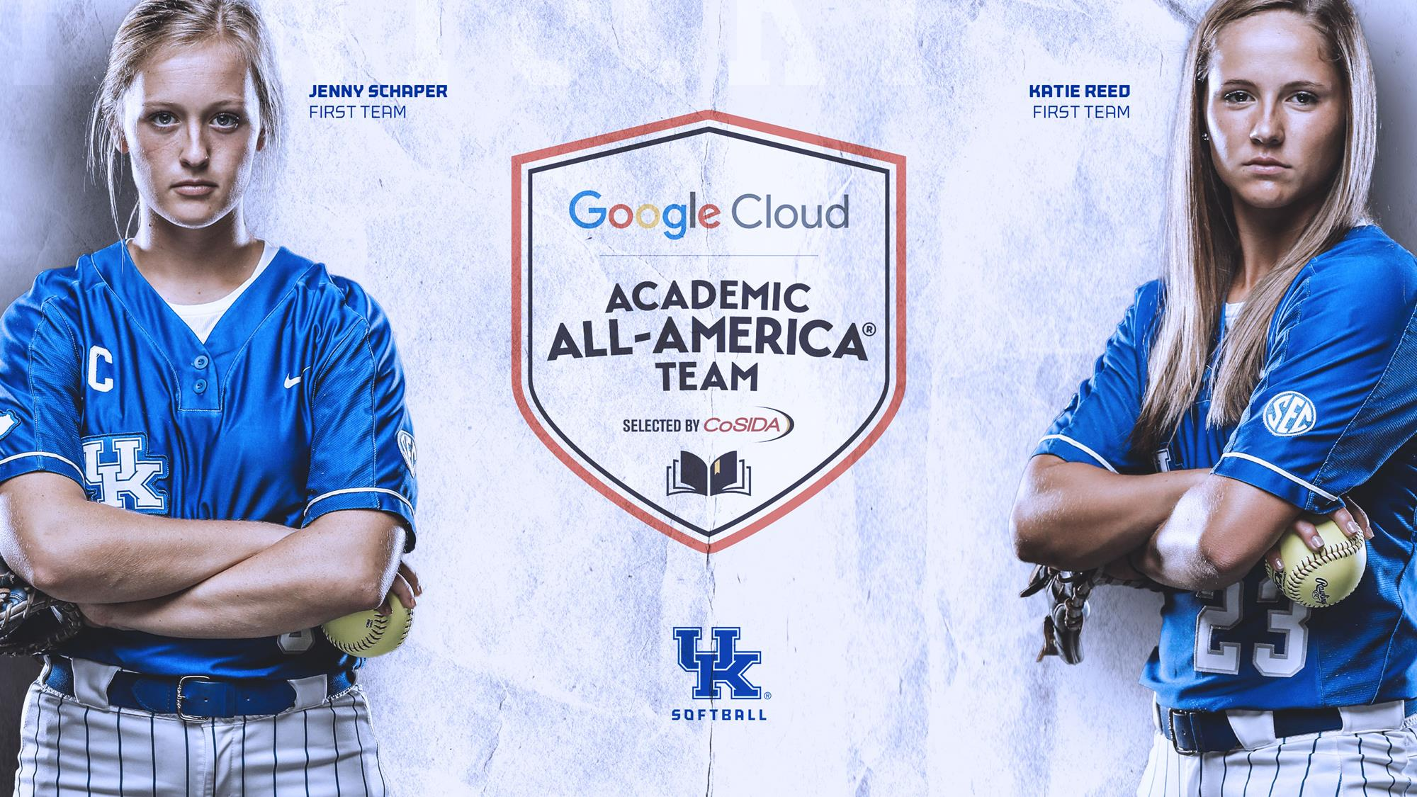 Schaper, Reed Named First Team CoSIDA Academic All-Americans