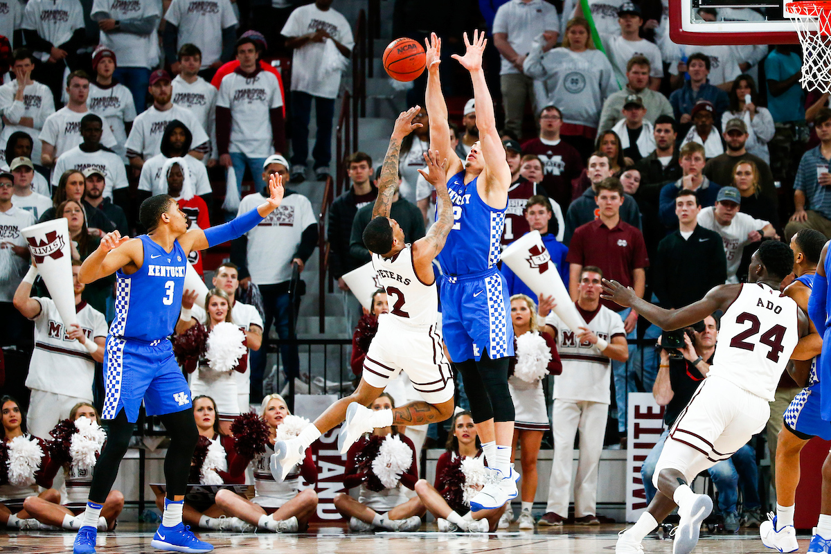 Reid Travis.

Kentucky beat Mississippi State 71-67 at Humphrey Coliseum in Starkville, MS.

Photo by Chet White | UK Athletics