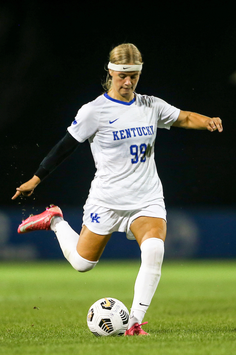 Maria Olsen.

Kentucky loses to LSU 0-1.

Photo by Grace Bradley | UK Athletics