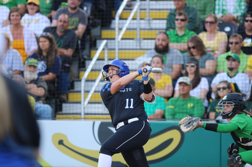 The University of Kentucky softball team in action against The University of Oregon in the first game of the NCAA Super Regional series on Thursday, May 24th, 2018, at the Jane Sanders Stadium in Eugene, OR.

Photos by Noah J. Richter I UKAthletics