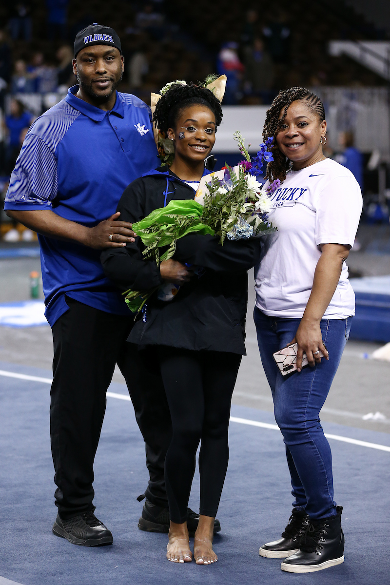Arianna Patterson.

Kentucky defeats Michigan State on Senior night.

Photo by Tommy Quarles | UK Athletics
