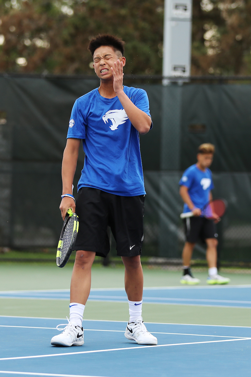 Ying-Ze Chen.

University of Kentucky men's tennis vs. Georgia.

Photo by Quinn Foster | UK Athletics