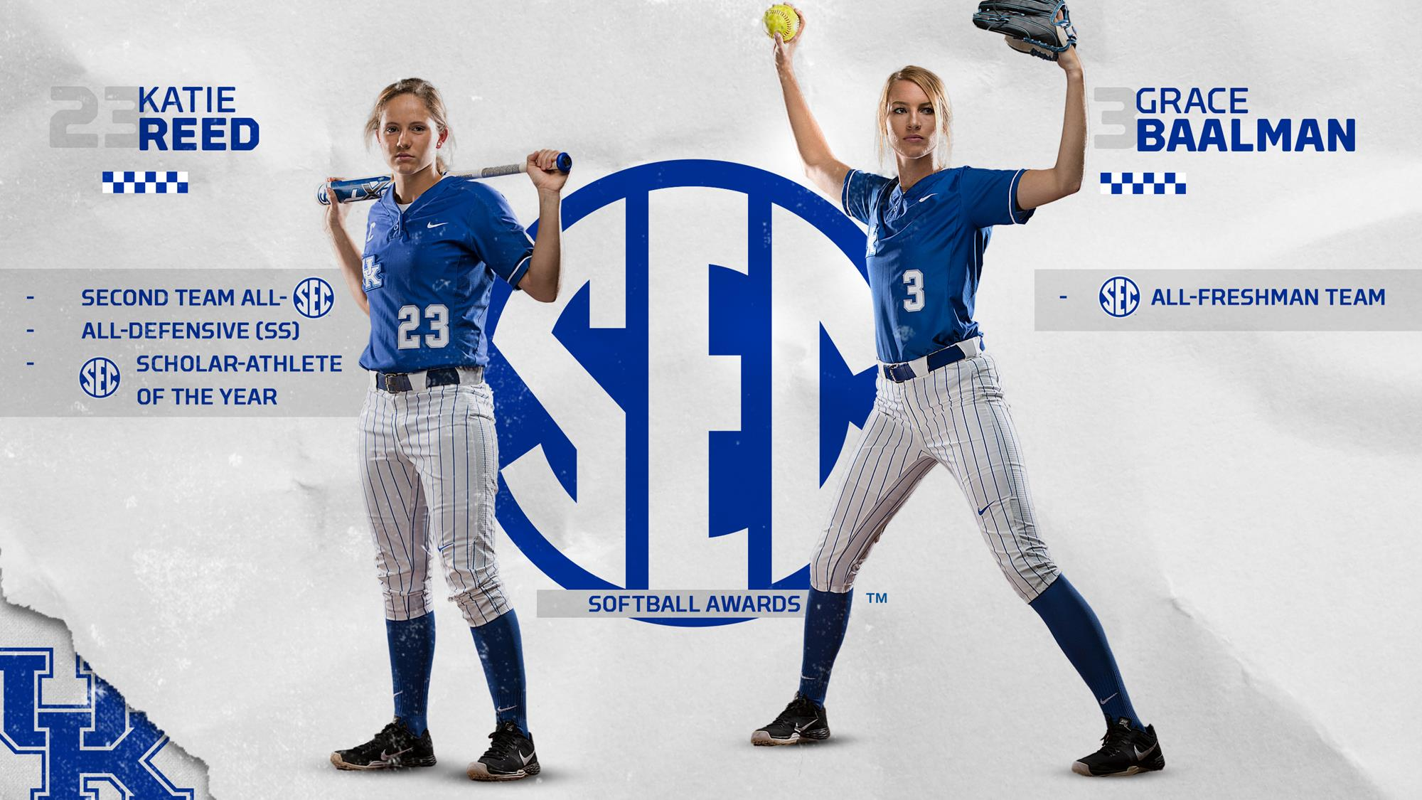 Reed, Baalman Collect All-SEC Honors