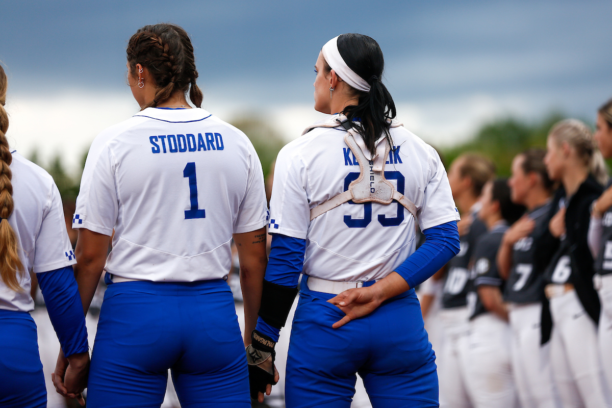 Miranda Stoddard. Kayla Kowalik.

Kentucky loses to Missouri 9-1.

Photo by Abbey Cutrer | UK Athletics