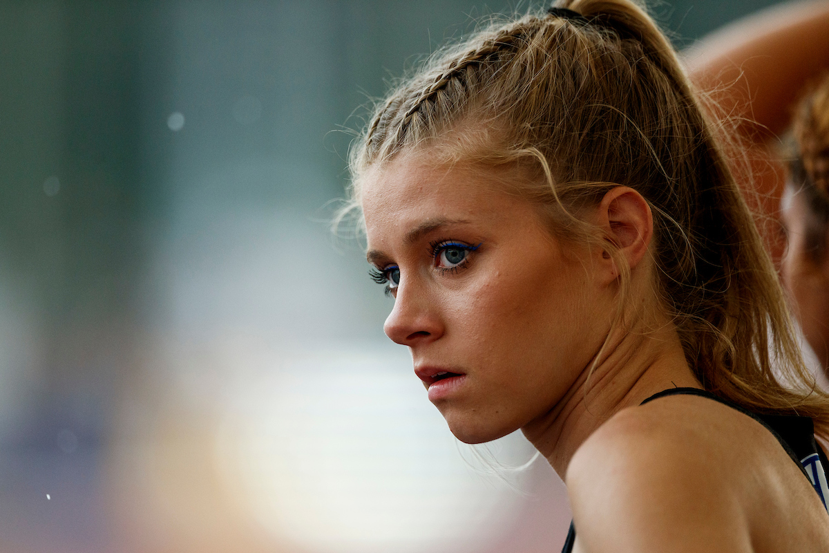 Jenna Schwinghamer.

SEC Outdoor Track and Field Championships Day 1.

Photo by Elliott Hess | UK Athletics