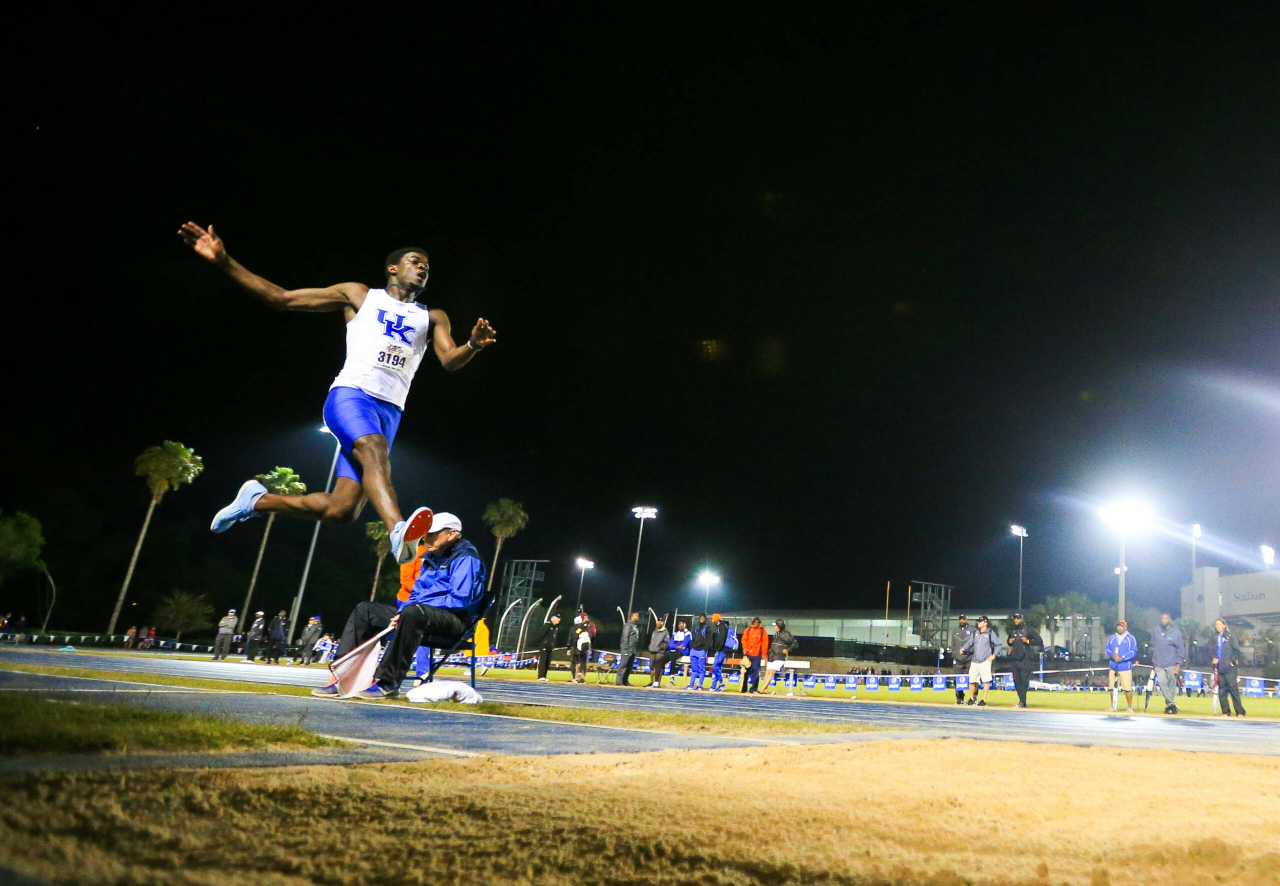 The Kentucky Wildcats compete in the Florida Relays on Friday, March 30, 2018 in Gainesville, Fla. (Photo by Matt Stamey)  
