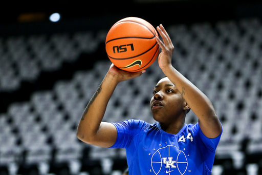 Dre’Una Edwards.

LSU Shoot Around.

Photo by Grace Bradley | UK Athletics