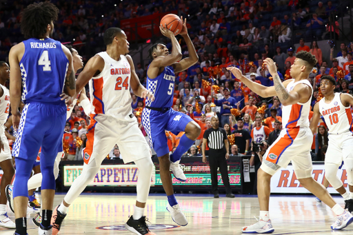 Immanuel Quickley.

Kentucky beat Florida 71-70.

Photo by Chet White | UK Athletics