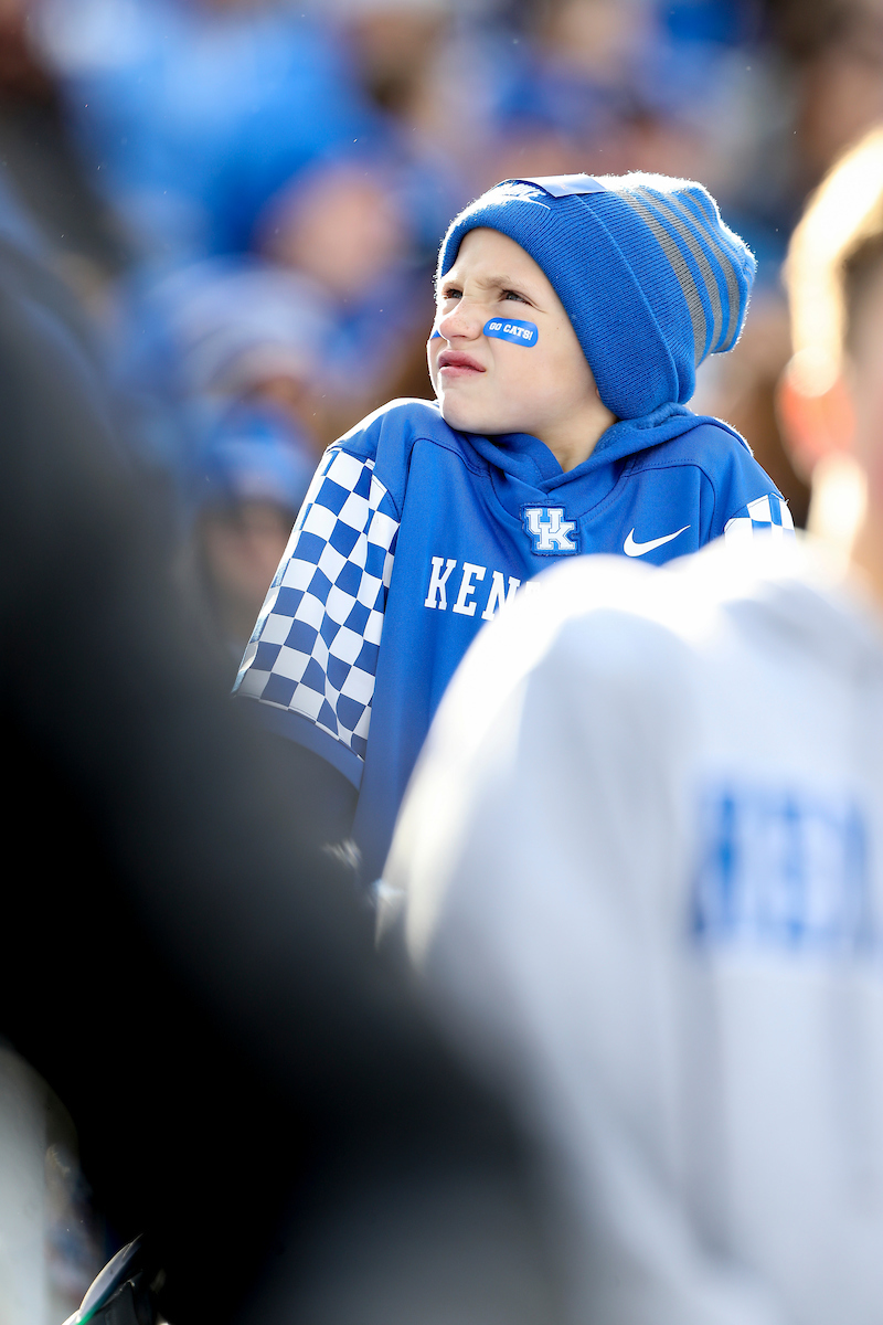 Fan.

Kentucky beat New Mexico State 56-16.

Photos by Chet White | UK Athletics
