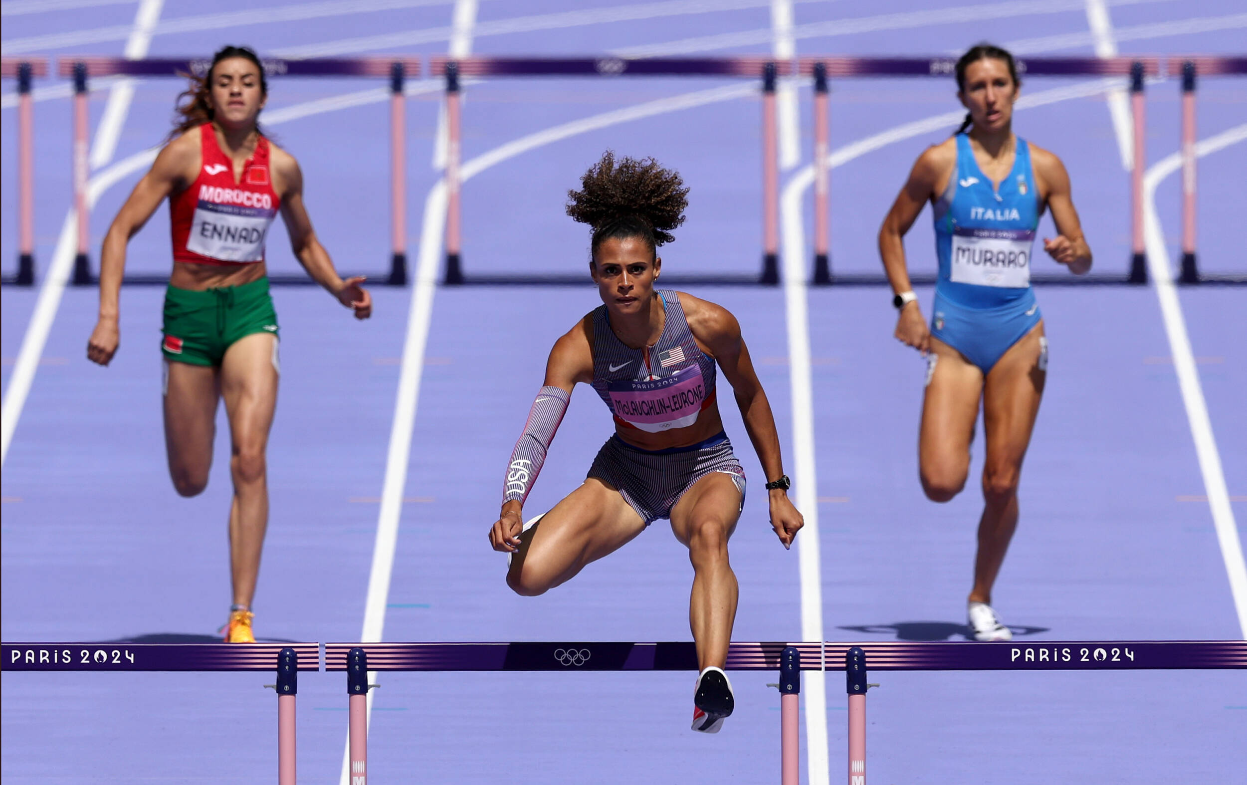 Sydney McLaughlin-Levrone Advances to Olympic Final in 400m Hurdles