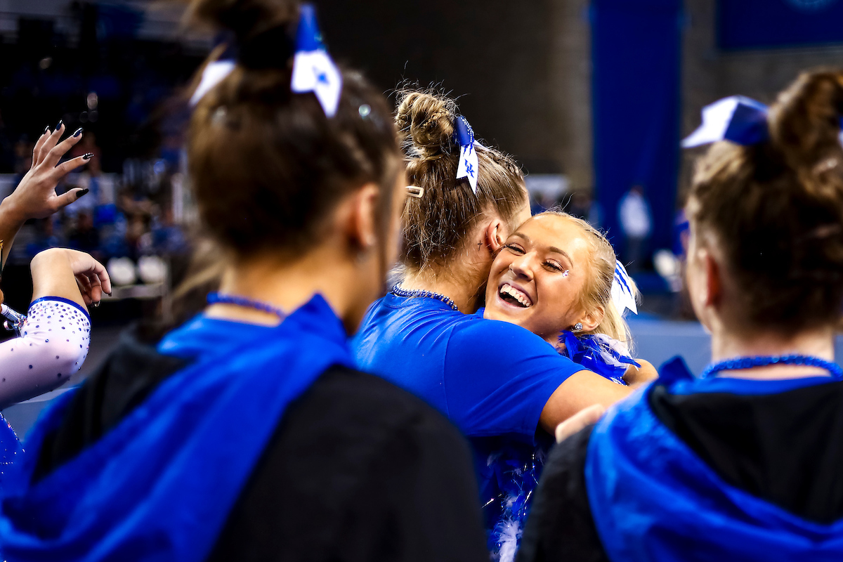 Hailey Davis.

Kentucky beats Michigan State on senior day.

Photo by Eddie Justice | UK Athletics