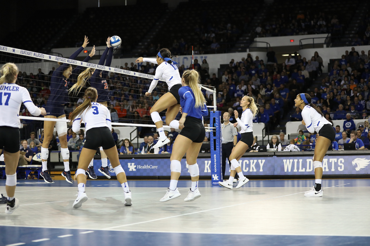 as Kentucky played Auburn on November 24, 2018.

Photo by Quinn Foster | UK Athletics