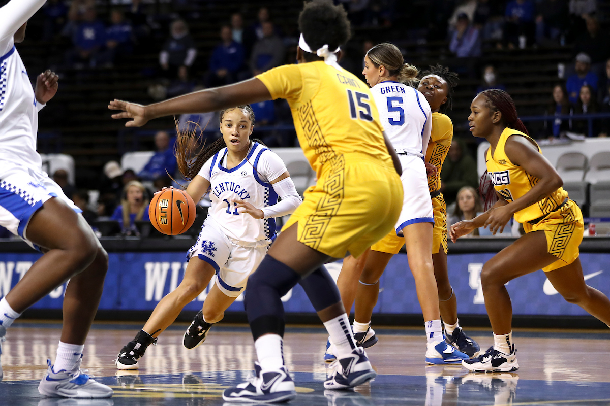 Kentucky-UNC Greensboro Women's Basketball Photo Gallery