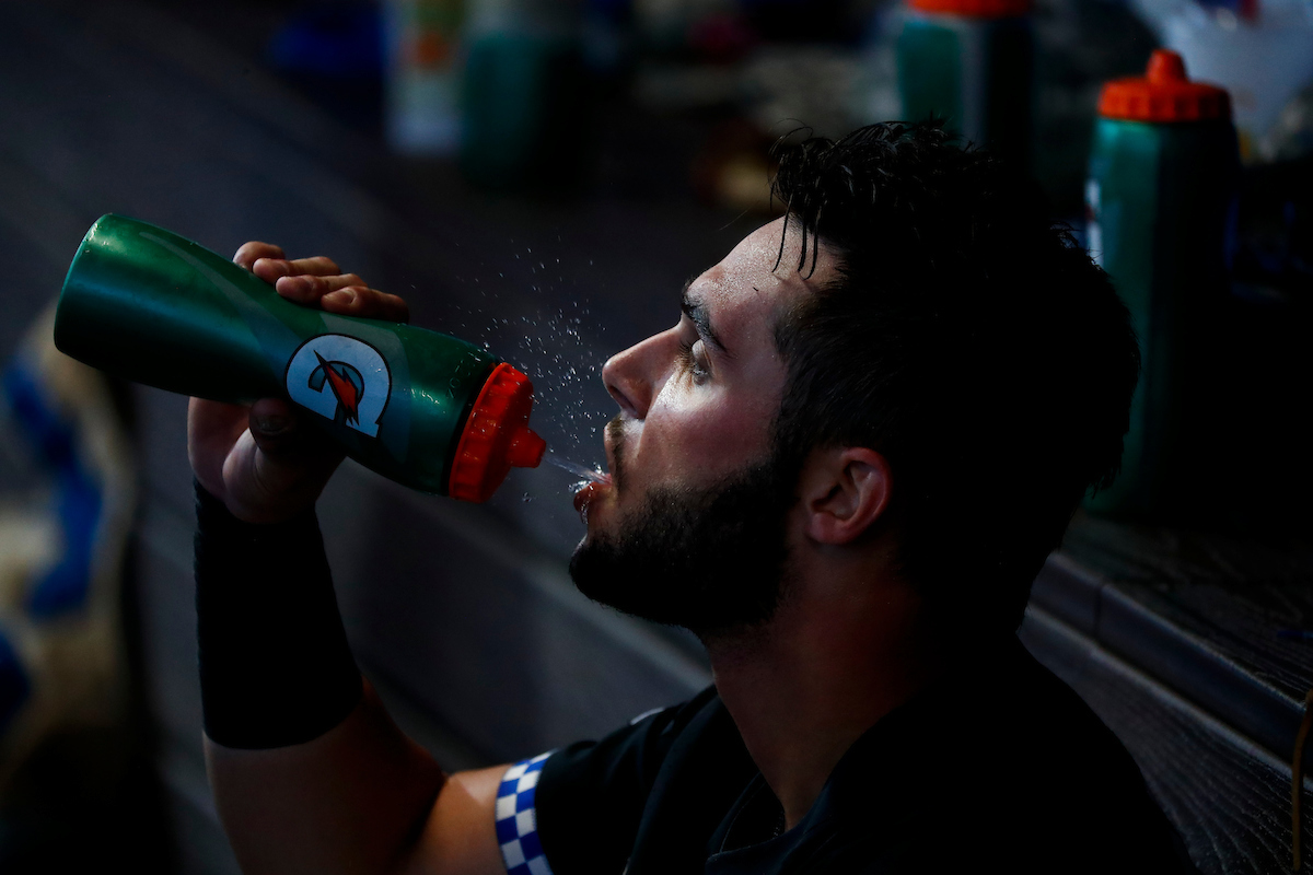 Coltyn Kessler.

Kentucky falls to Arkansas 5-2.