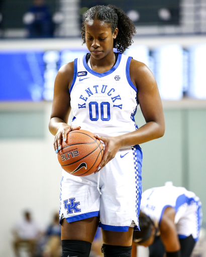 Olivia Owens. 

Kentucky beats Mizzou 61-55.

Photo by Eddie Justice | UK Athletics