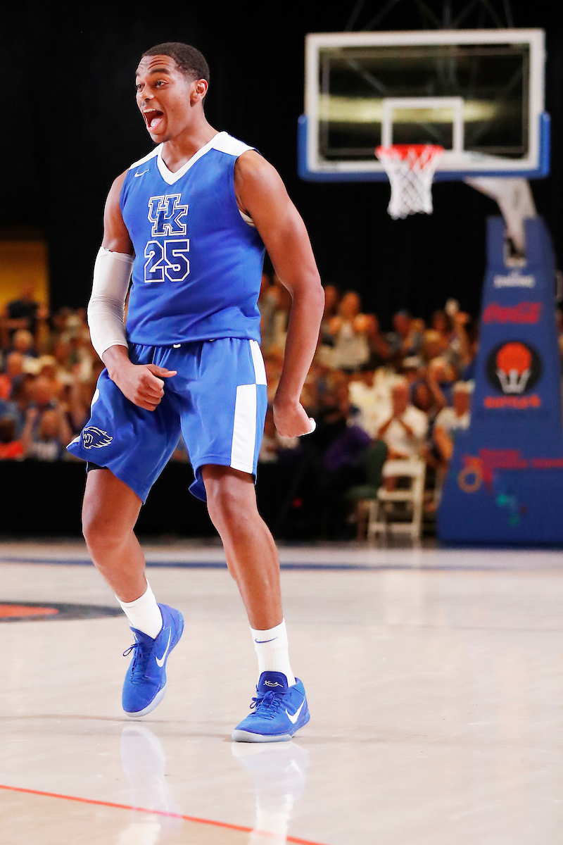 PJ Washington.

The University of Kentucky men's basketball team beat Serbia's Mega Bemax 100-64 at the Atlantis Imperial Arena in Paradise Island, Bahamas, on Saturday, August11, 2018.

Photo by Chet White | UK Athletics