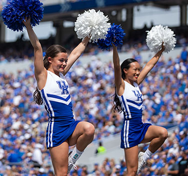 Kentucky Cheer Youth Day at UK Football vs. Miami