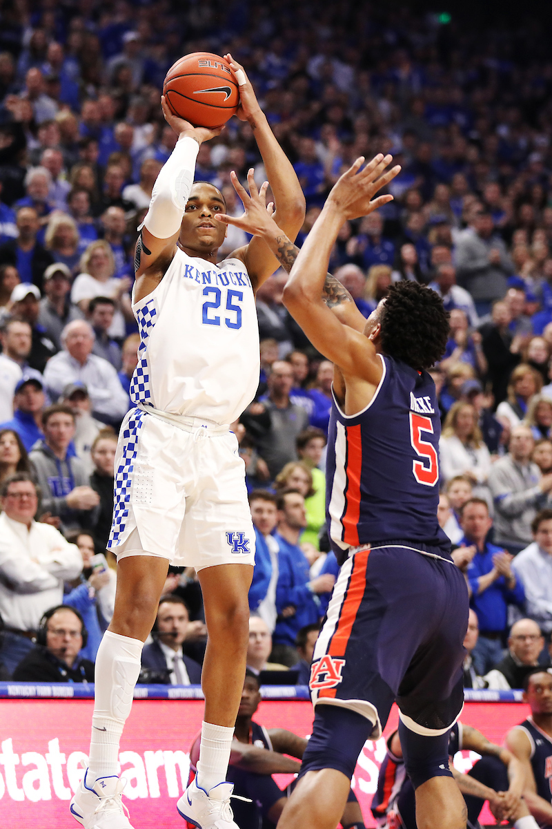 PJ Washington.

Kentucky beats Auburn, 80 - 53.

Photo by Quinn Foster | UK Athletics