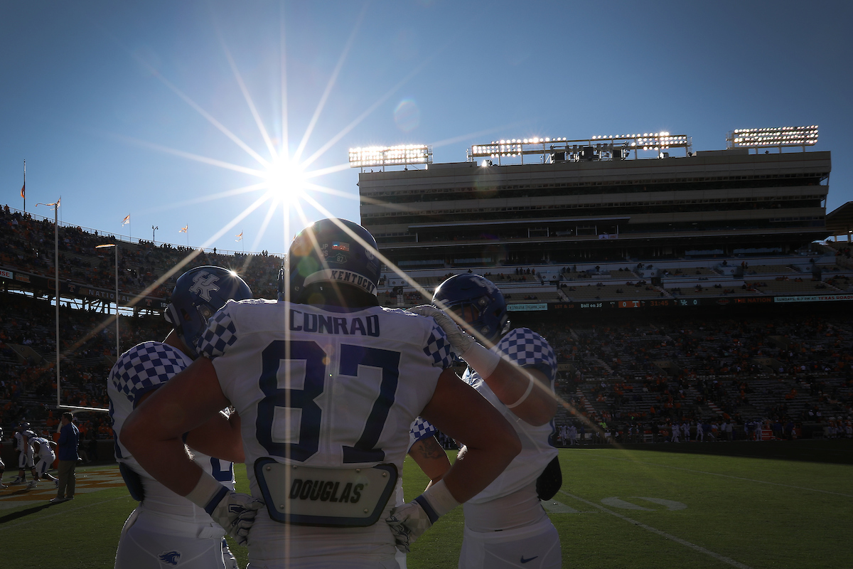CJ Conrad

Football falls to Tennessee 24-7.

Photo by Quinn Foster.