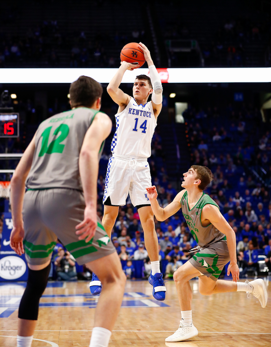 Tyler Herro.

Men's basketball beats North Dakota 96-58.

Photo by Chet White | UK Athletics