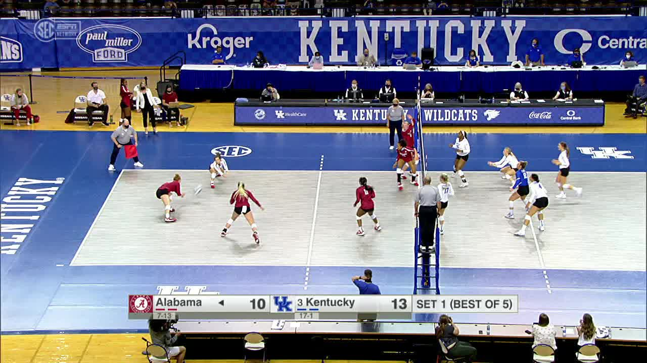 Volleyball Kentucky 3 Alabama 0