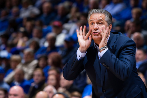 John Calipari.

UK falls to Evansville 67-64.

Photo by Chet White | UK Athletics