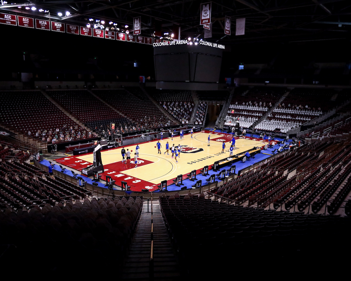 WBB South Carolina Shootaround Photo Gallery