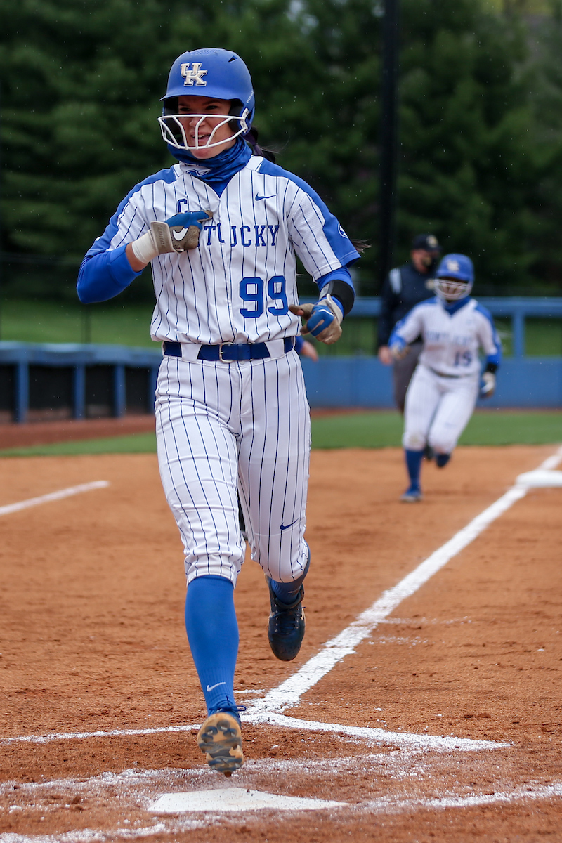 Kayla Kowalik.

Kentucky beats Georgia 11 - 3.

Photo by Sarah Caputi | UK Athletics