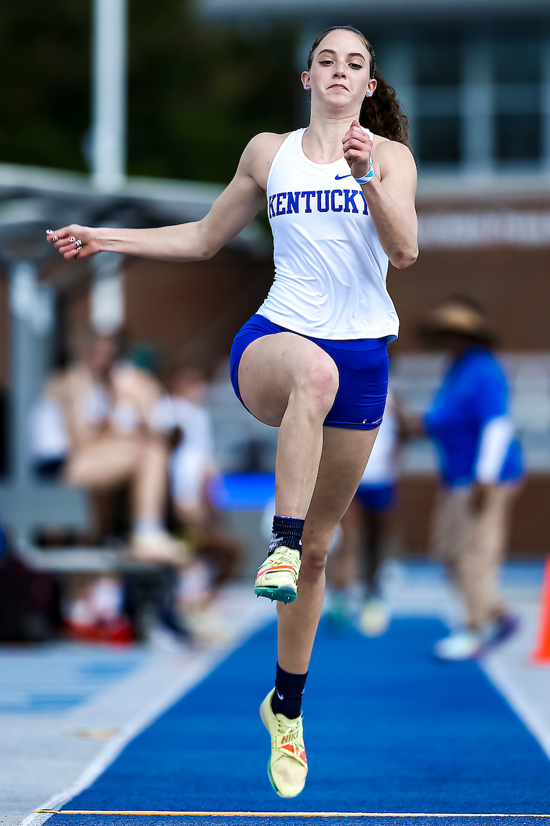 Meg Wilson.

2022 Kentucky Invitational.

Photo by Eddie Justice | UK Athletics