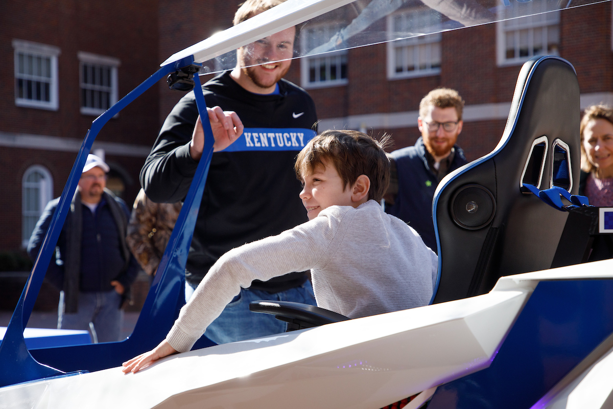 Luke Fortner. Engineers Day 2020.

Photo by Elliott Hess | UK Athletics
